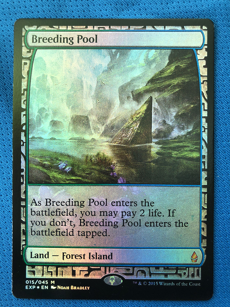 MTG◇Zendikar Expeditions◇Foil◇繁殖池/Breeding Pool