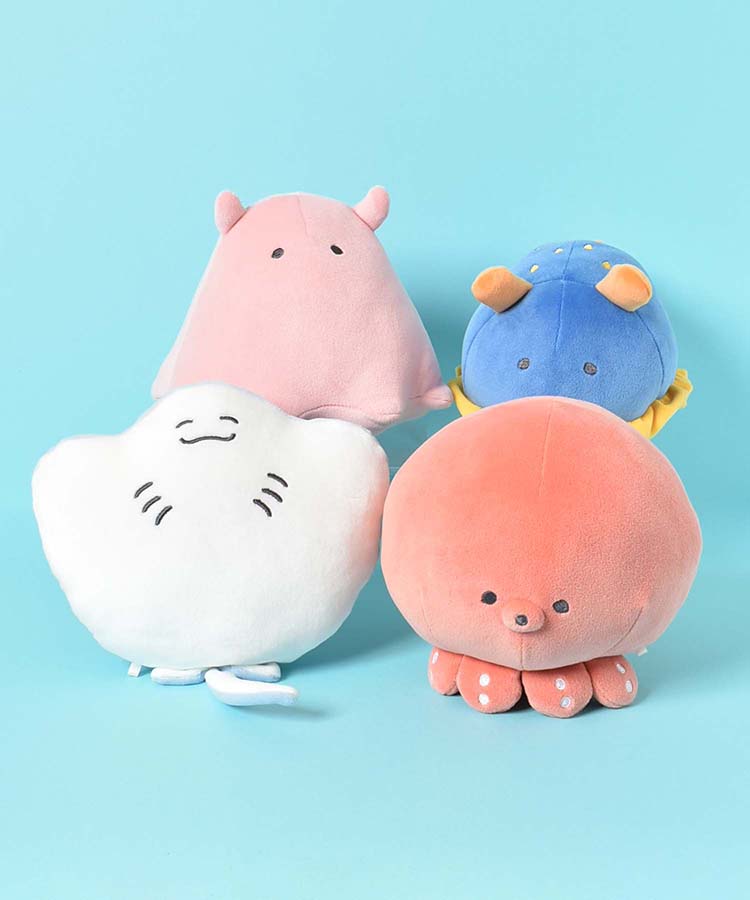 ≪OUTLET≫海の生き物1マスコットM(メンダコ): ALL｜Bleu Bleuet