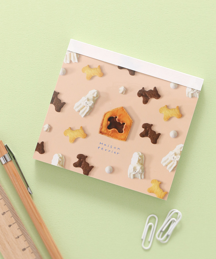 メゾンテリア 裏紙メモ メモパッド 27枚 おすそ分け メゾンテリア 裏紙