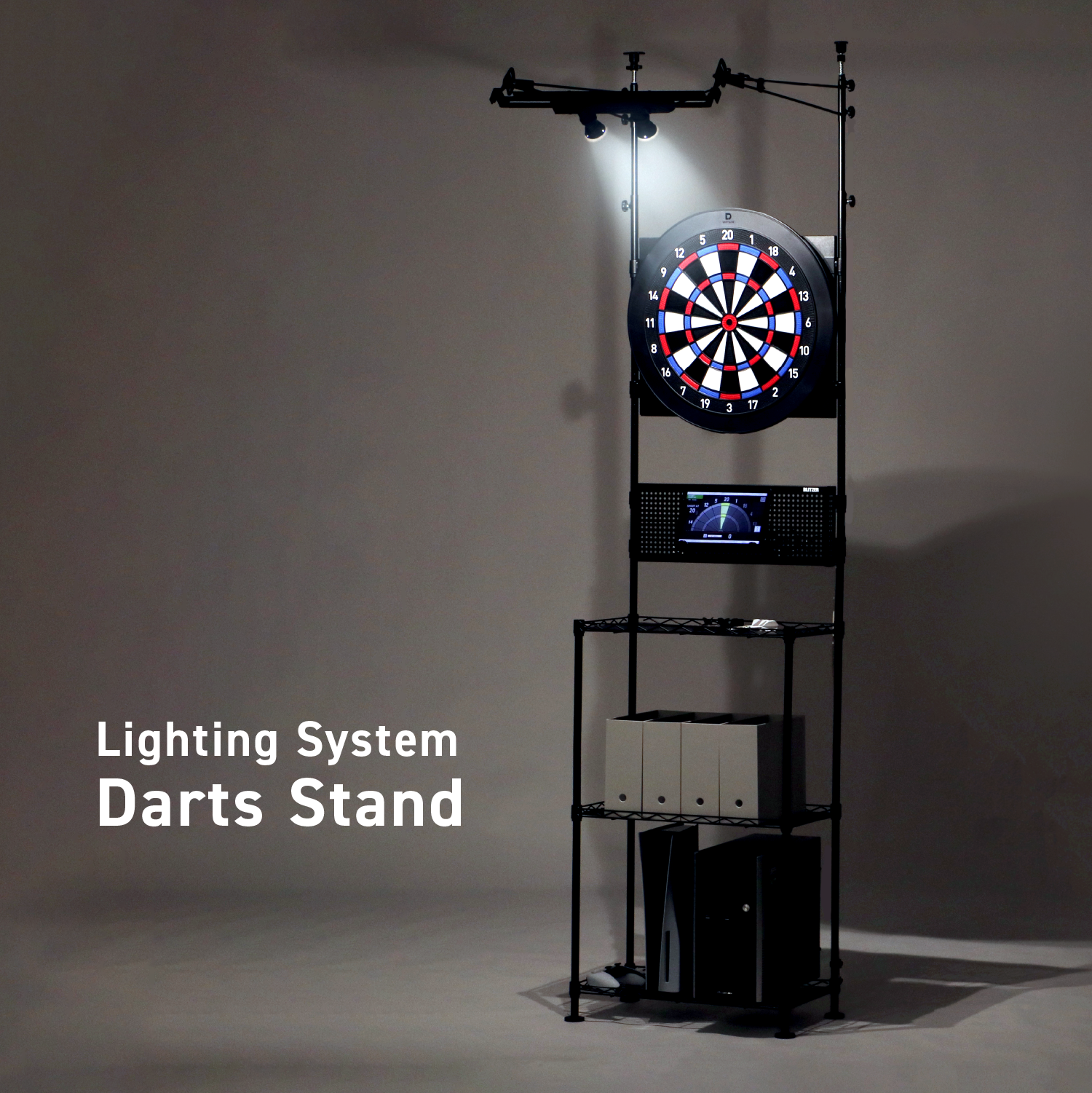 ライティングシステムダーツスタンド BSD39-BK | BLITZER(ブリッツァー)