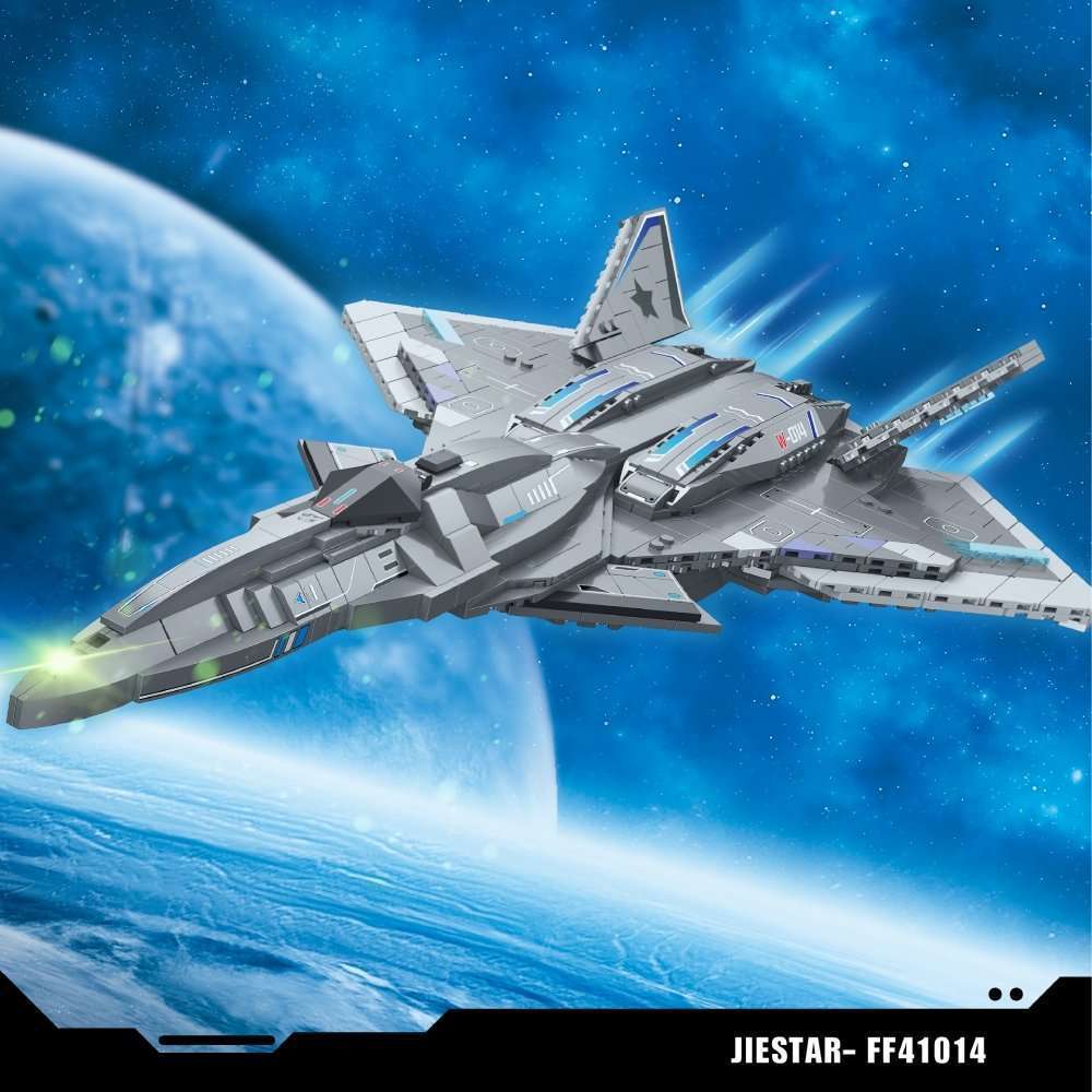 JIESTAR FF41014 | JieStar FF41014 Space Plane | Pieces Count: 1226