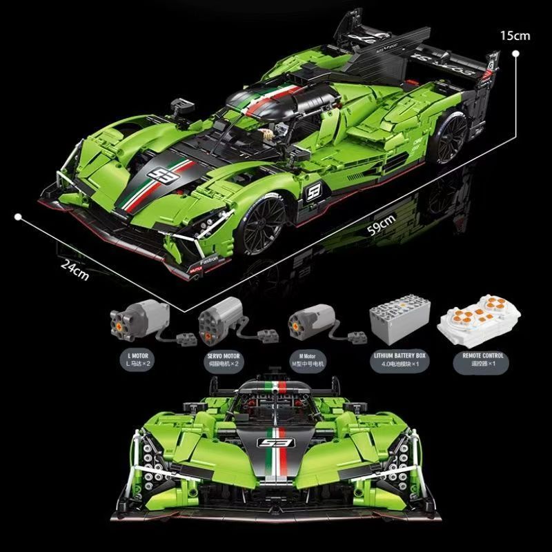 Eikee Y18081 | 3771 Pcs EIKEE Y18081 Le Mans SC63 | Pieces Count: 3771