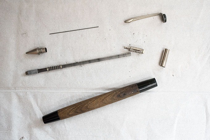 初期型シャープペンシルの修理 | 野原工芸｜作り手の裏話