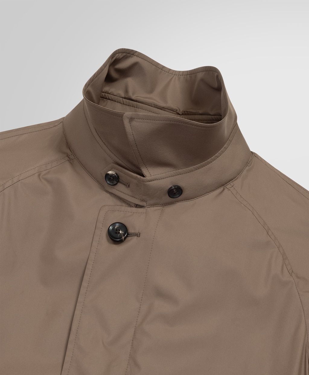 ライトウェイトポリエステル パッカブル バルカラーコート | Brooks