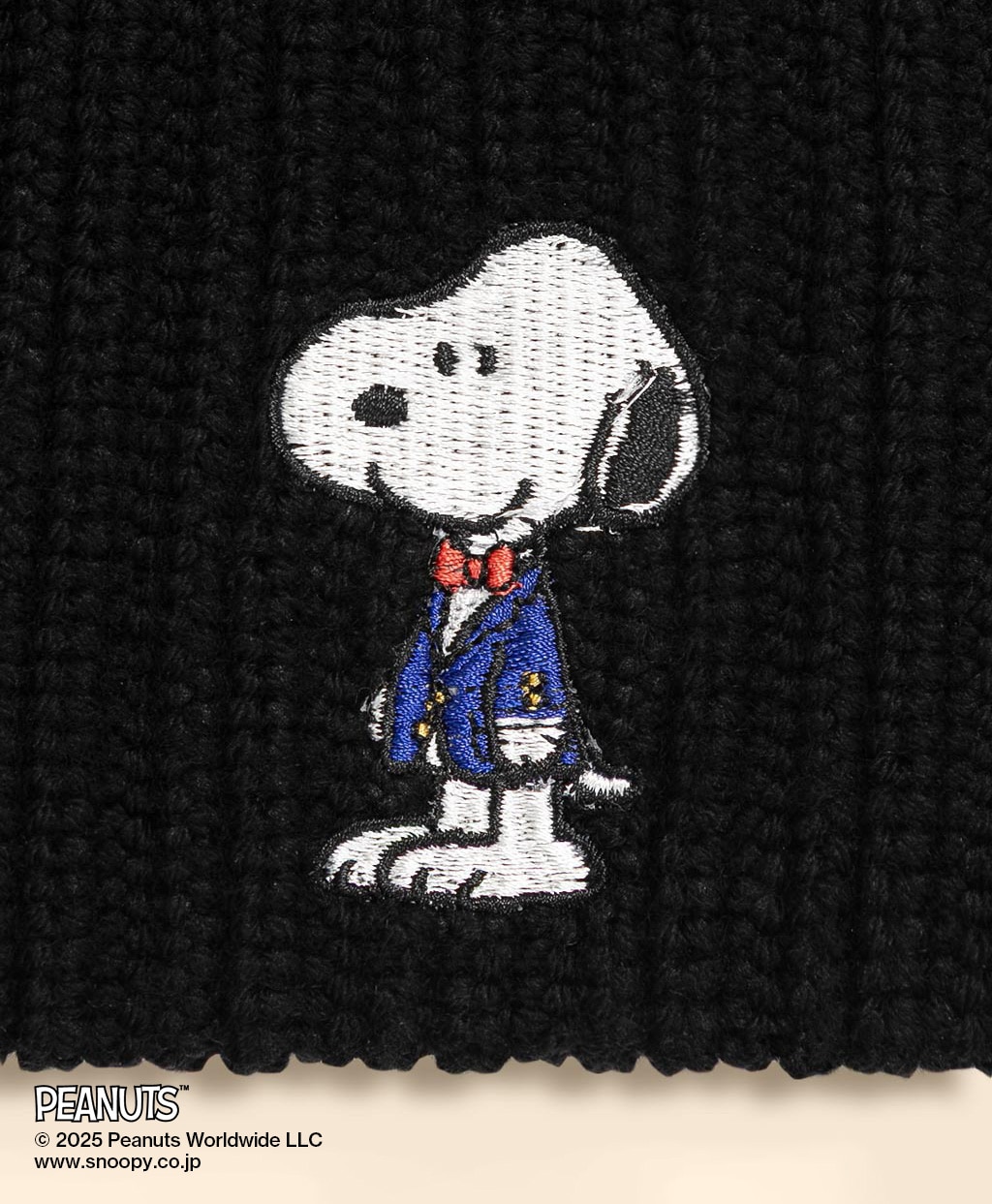 Brooks Brothers × PEANUTS ウール スヌーピーエンブロイダリー