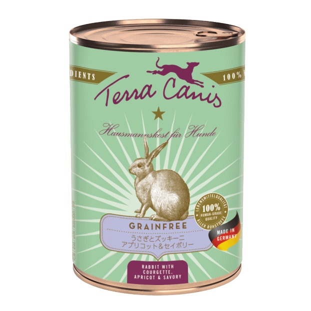 テラカニス グレインフリー ウサギ肉 400gの正規品通販：無添加の