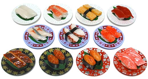 新鮮回転寿司 リーメント ぷちサンプル ぷちシリーズ ノーマルコンプ