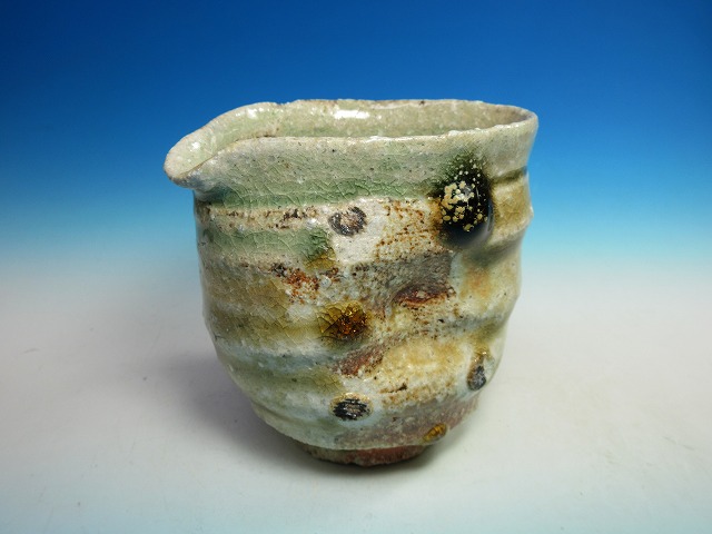 絵唐津片口注器｜作家名：中川 自然坊｜文錦堂 | 文錦堂