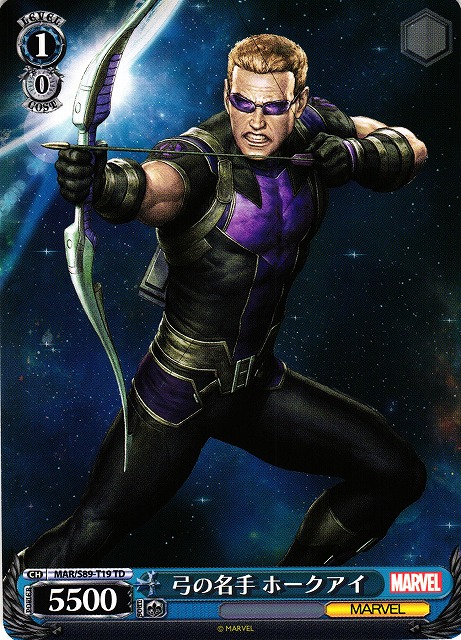 WS】弓の名手 ホークアイ【TD】MAR/S89-T19ヴァイスシュヴァルツ