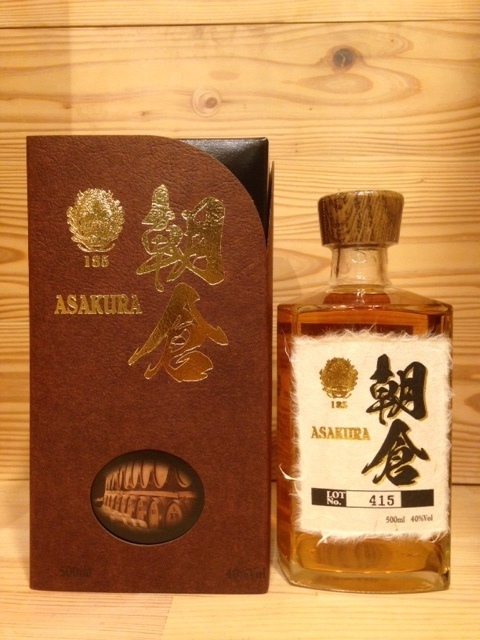 麦焼酎】 朝倉 40度 500ml 【化粧箱入】 - 後藤商店