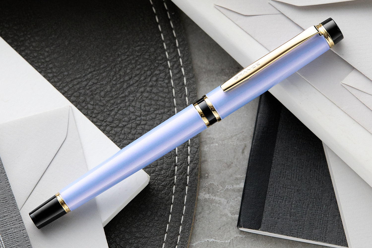 Pilot Grance Fountain Pen - Light Blue - The Goulet Pen Company