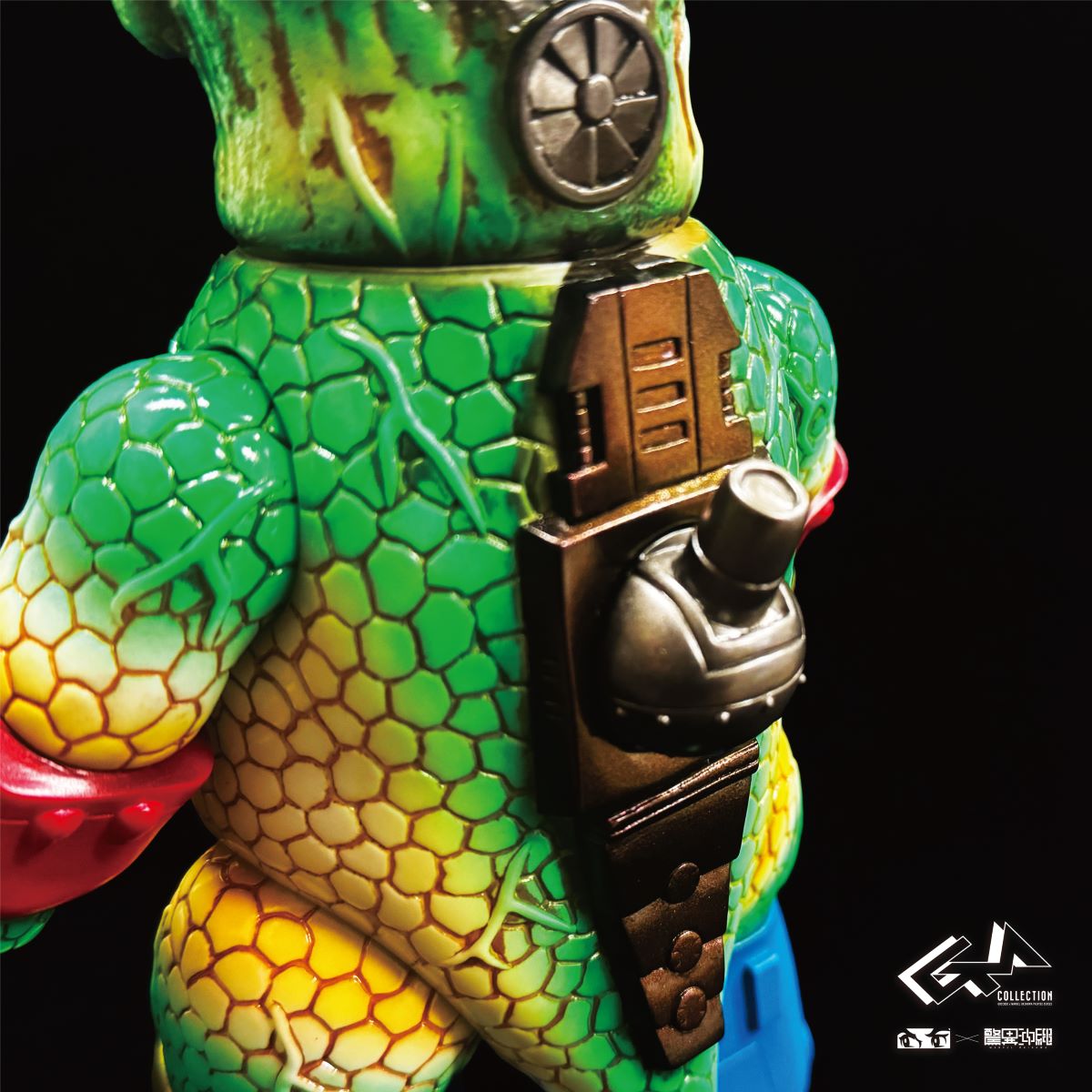 ゴッコ堂 気合ダイナソー メカマニ ソフビ 抽選販売商品】気合