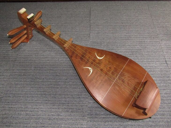 琵琶 薩摩琵琶 (錦琵琶) | 骨董品買取・和楽器買取 五宝堂