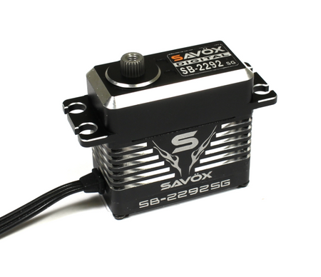 Savox SB2292SG - Monster Performance, Brushless Servo Black