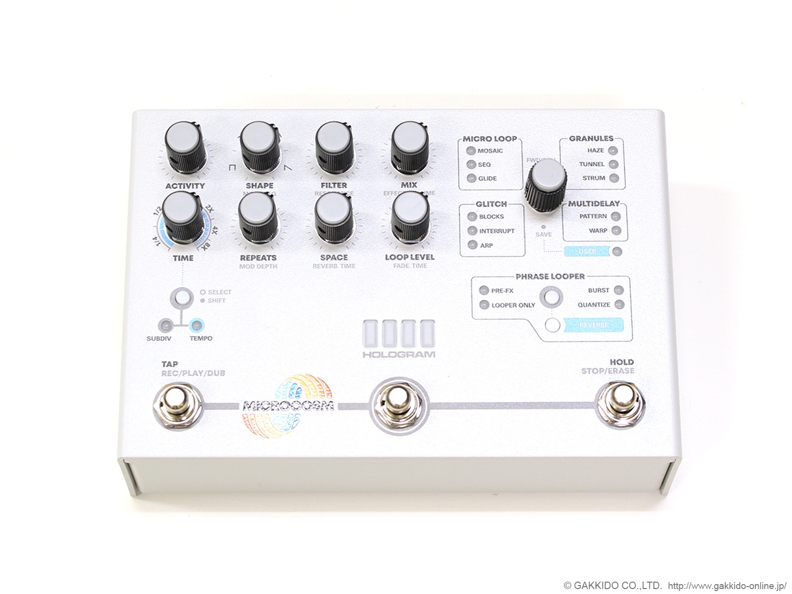 Hologram Microcosm ギターエフェクター Microcosm | Granular Looper