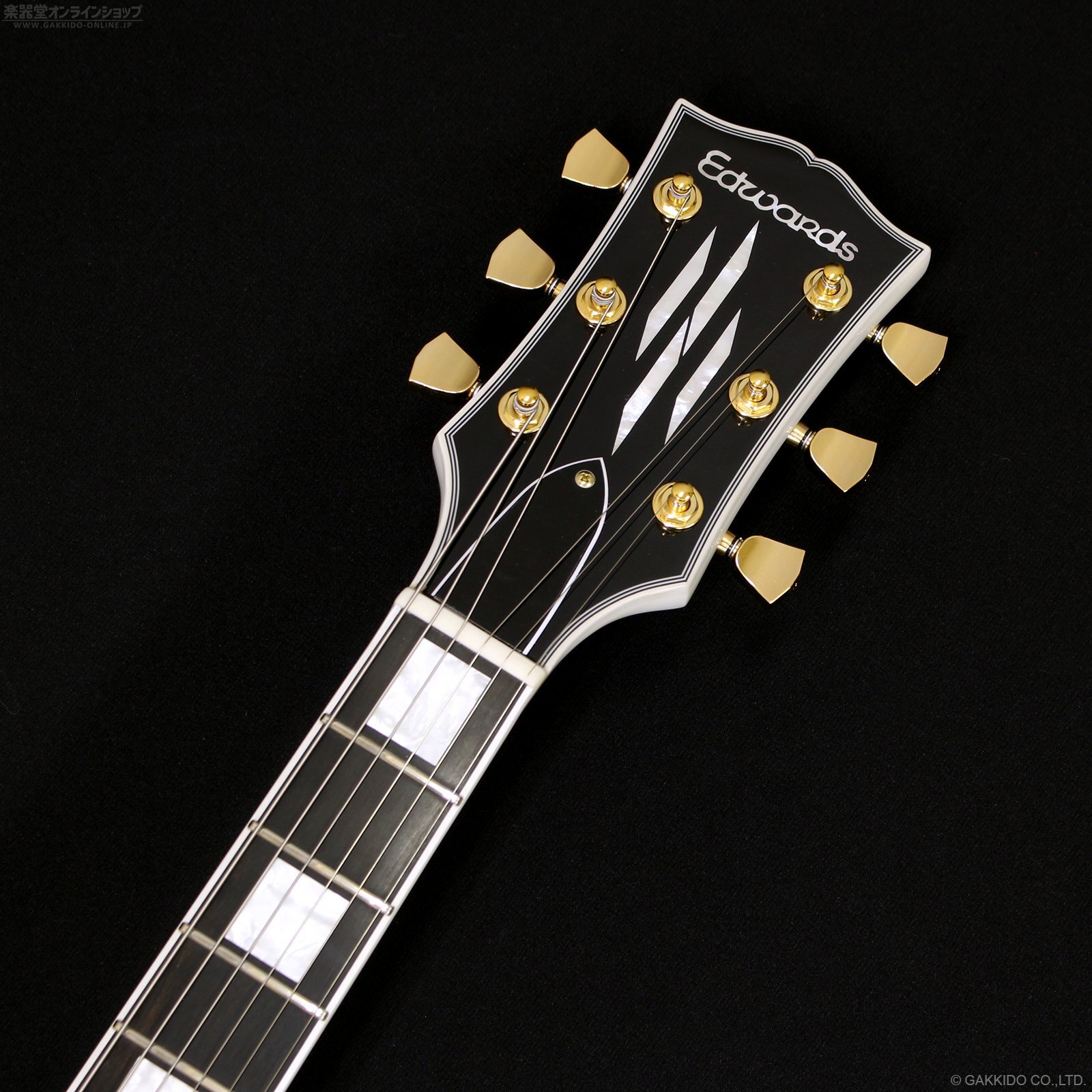 Edwards E-LP-CTM “All Mahogany” WH [White] [当店オリジナルモデル