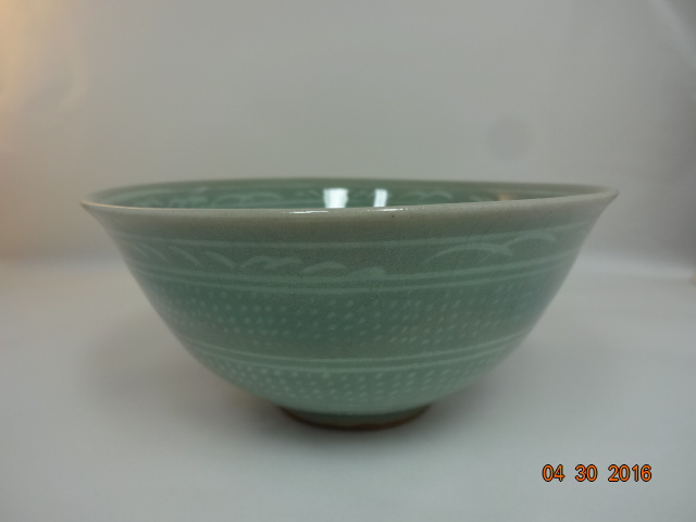 S357 皆具 『韓国陶芸家』『青磁』『青珍陶芸』『梁命煥作』 共箱