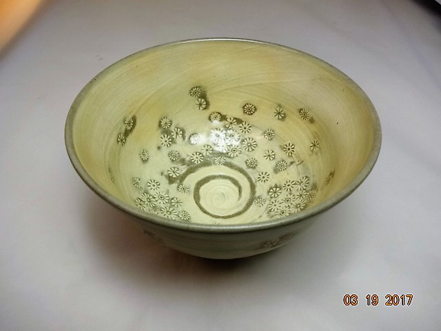 茶道具・韓国陶磁器・茶碗・三島茶碗・申 相浩作 茶道具・古道具・古