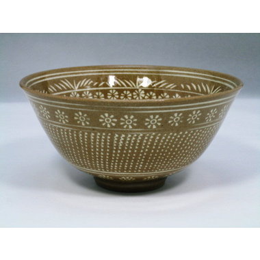 韓国三島手茶碗 柳昌坤作 韓国 柳昌坤 高麗三島茶碗 韓国瑞昌陶芸研究