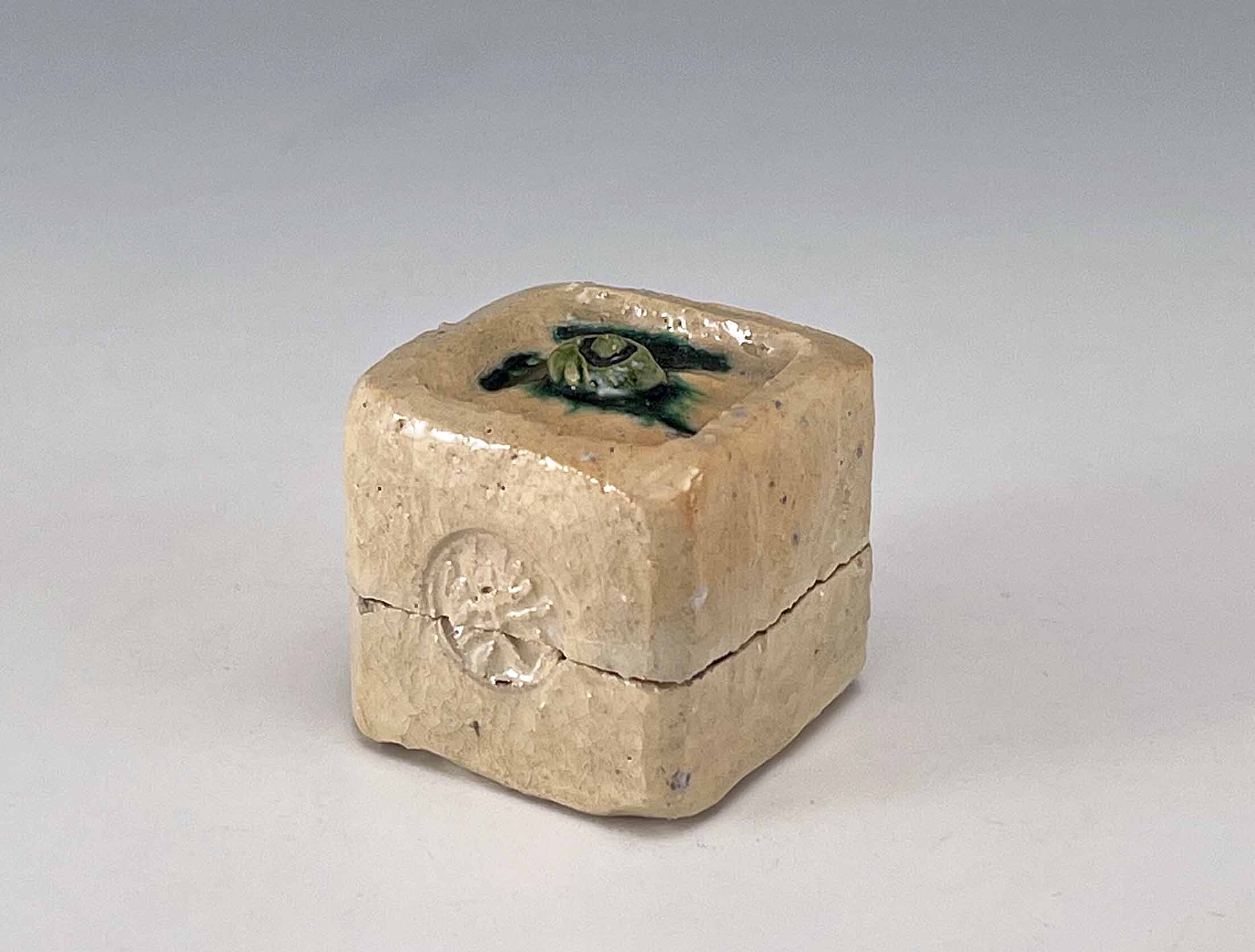 三島茶碗 寅字 】 蘇州窯 石香造 共箱付 古陶磁/骨董/古玩 三島茶碗 寅