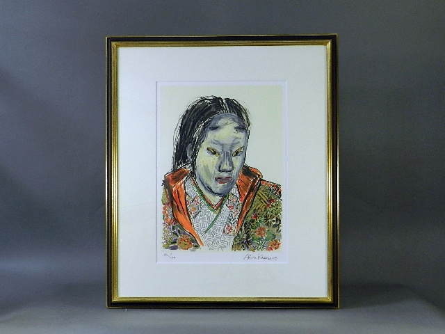 黒澤明 真作リトグラフ 影武者 川中島 限定250部 作品保証書付き 希少品