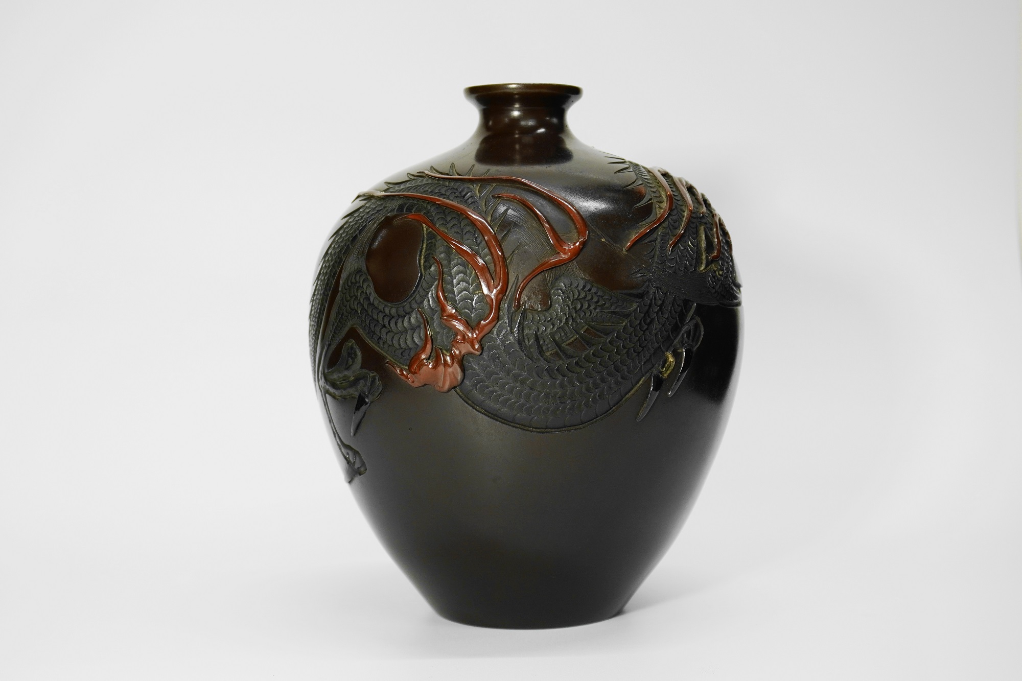 香炉 宮部篤良 大日本京都住 一光堂 花押 象嵌細工 明治期 時代物 古美術