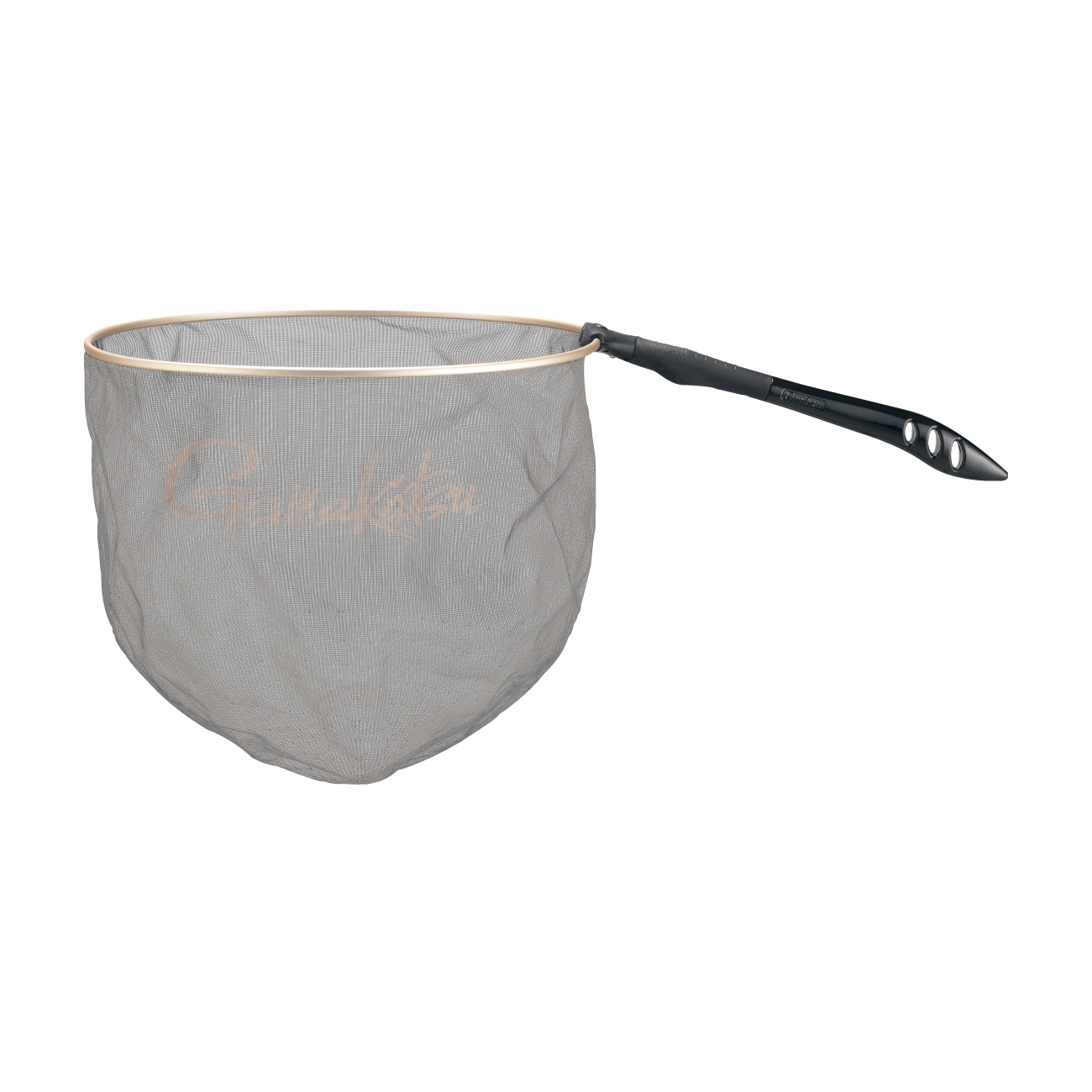 塗り物 飾り物 掛け飾り 鮎タモ 玉網 鮎袋ダモ 釣り 39cm 尻手ロープ