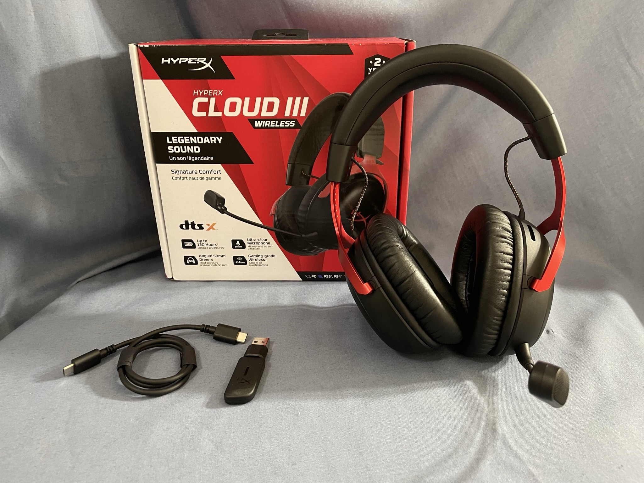Hyperx Cloud III Wirelessゲーミングへ ッドセット未開封 未開封