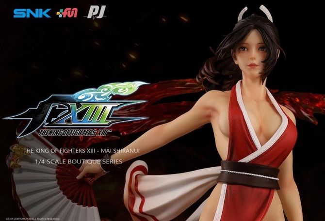 匿名配送】KOF 不知火舞 1/4 スタチュー フィギュア艶姿ver. 匿名配送