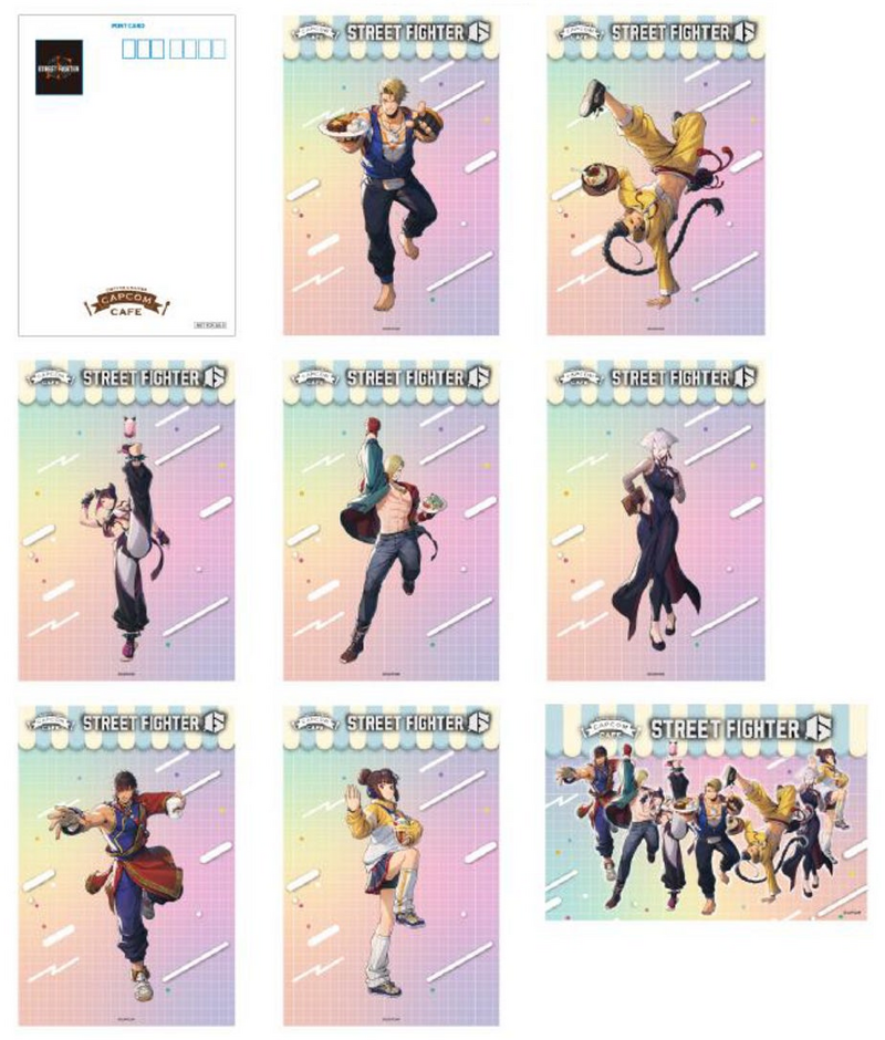 ストリートファイター6』コラボカフェが開催！キャラクター達を