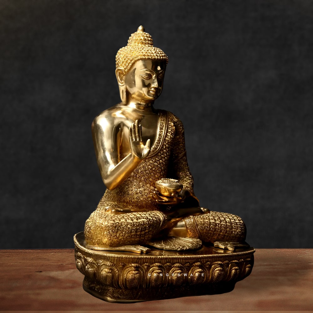最高級ブッダ像 Finest Buddha Statue,Gold Plated