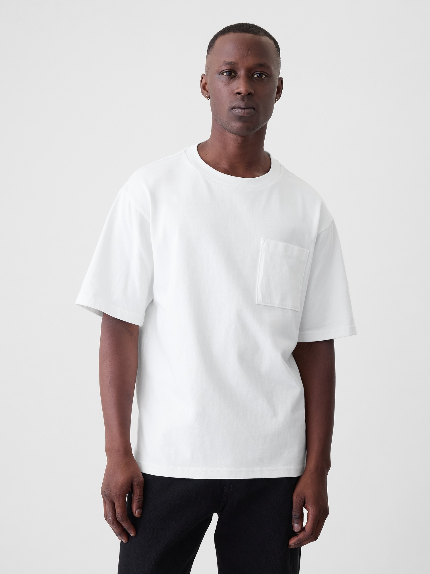 Adult Heavyweight Relaxed Pocket T-Shirt | Gap