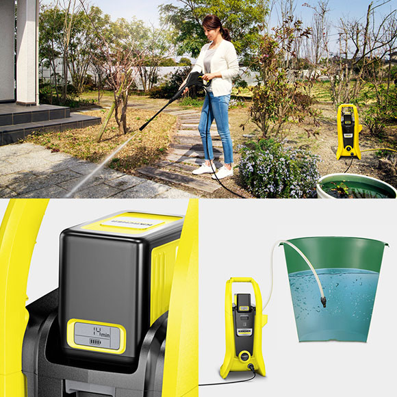 ケルヒャー高圧洗浄機 K2 コードレスバッテリーセット【目録引換券・A3