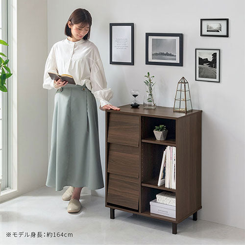 キャビネット Eタイプ 足つきキャビネット おしゃれ ぼん家具