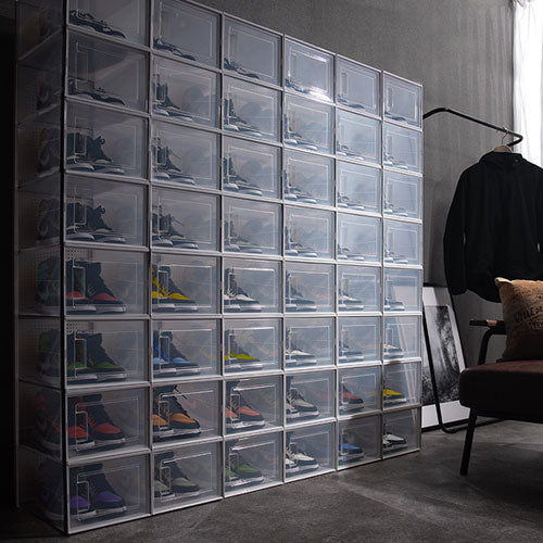 シューズボックス Mサイズ 8個セット 玄関収納 シューズラック