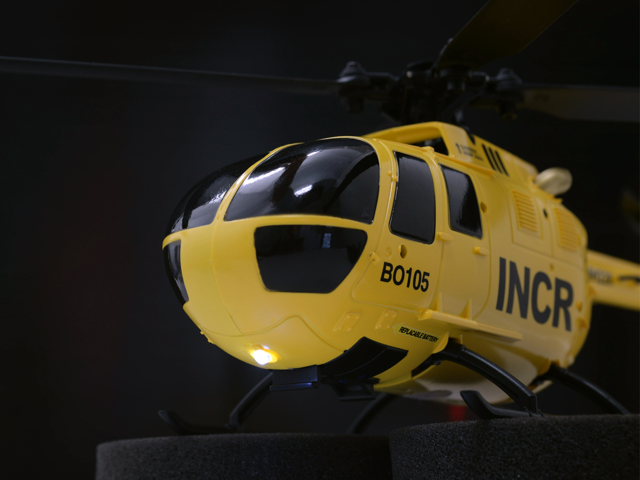 1/48スケールRC電動ヘリコプター Bo105 INCR | G-FORCE | 株式会社ジー