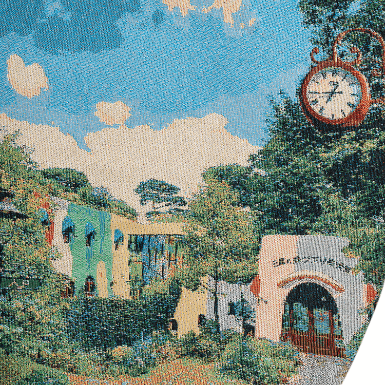 ジブリ美術館オリジナル ジャガードバック 全景｜三鷹の森ジブリ美術館