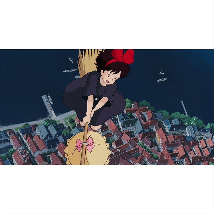 魔女の宅急便 セル画 ジブリ 三鷹の森ジブリ美術館 ジブリ セル画 魔女