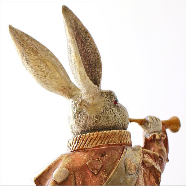 ウサギ うさぎ 置物 かわいい アンティーク 雑貨 インテリアオブジェ