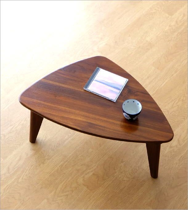 ローテーブル センターテーブル 木製 天然木 チーク 無垢材 おしゃれ