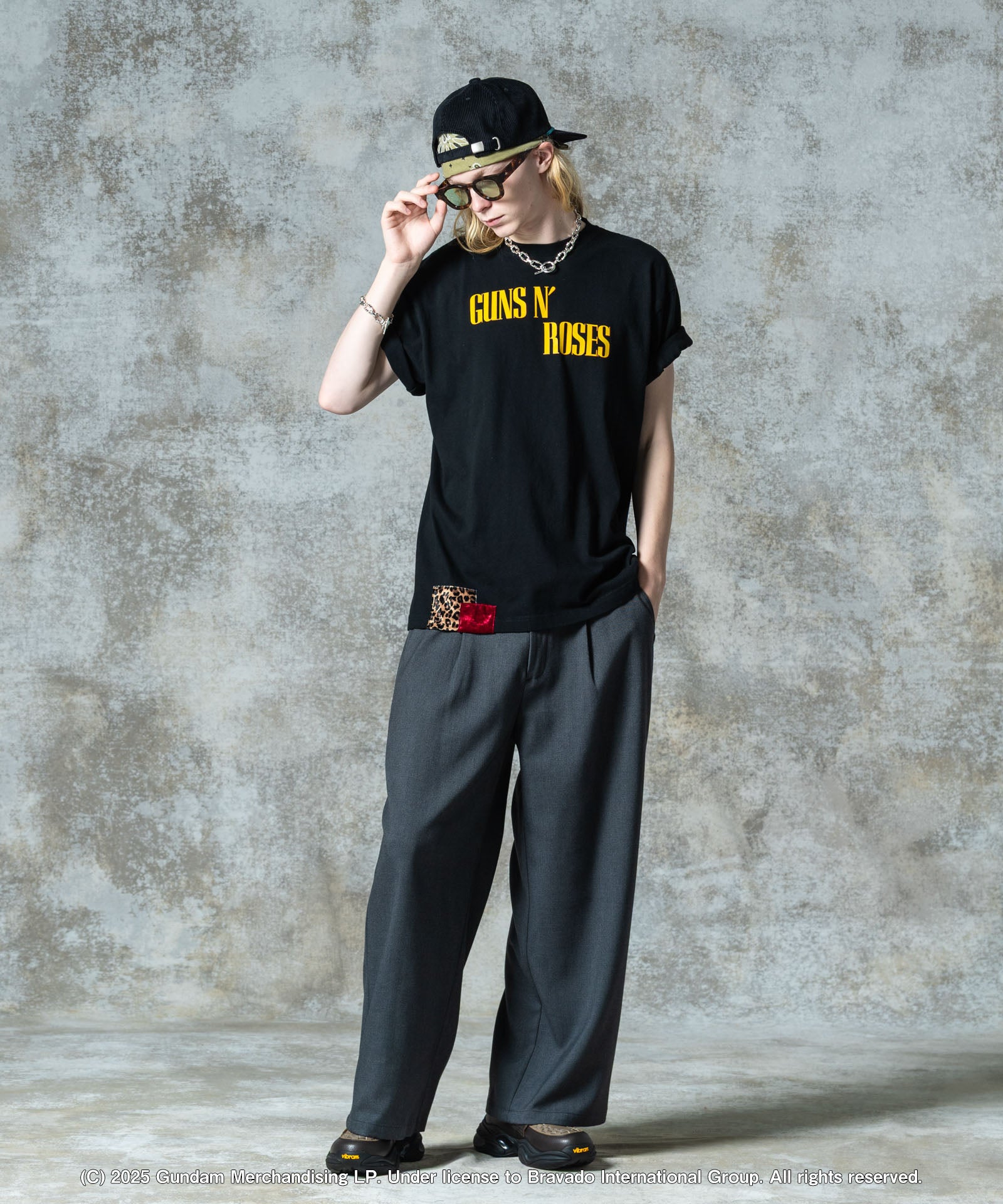 GB0325/CS02 : GUNS N' ROSES Cross T-Shirt / ガンズアンドローゼス