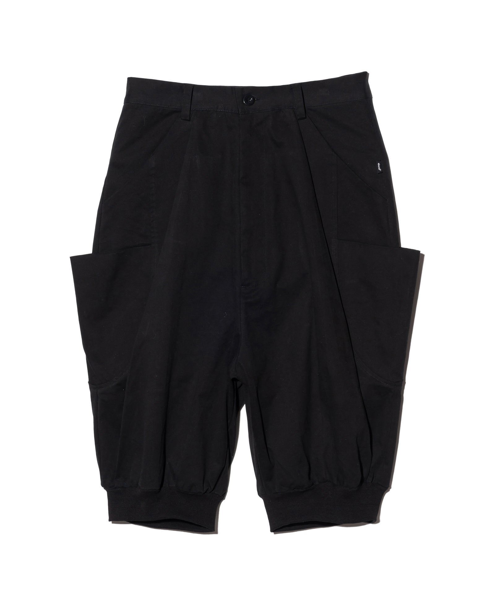 GB0325/P13 : Sarrouel Rib Cropped Pants / サルエルリブクロップド