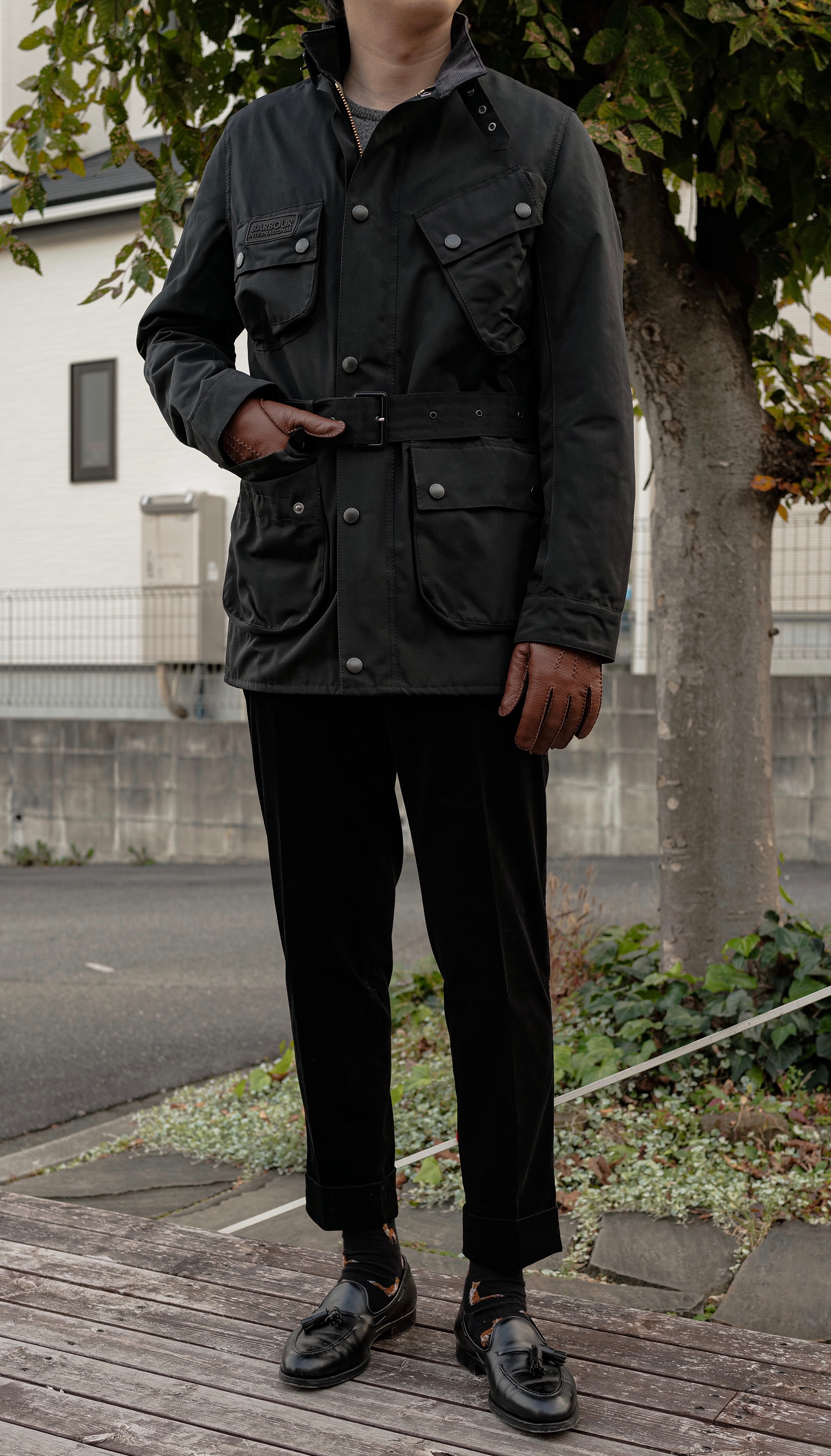 Barbour international SL バブアー インターナショナル GLORYGUY