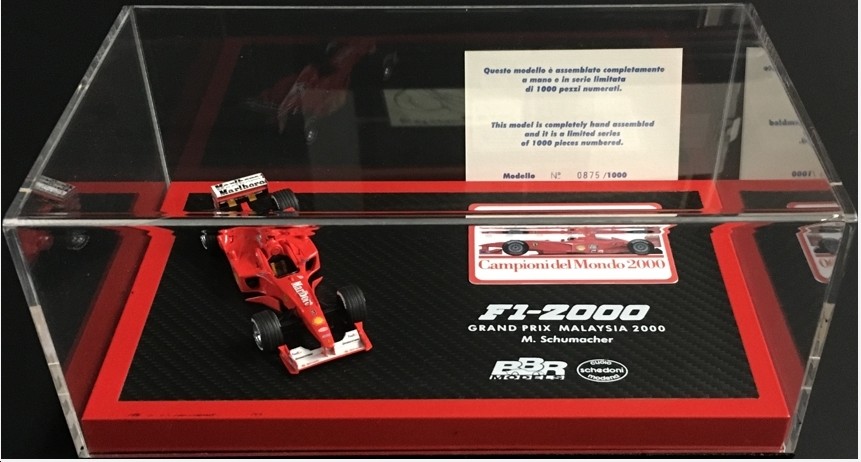 1000個限定品 BBR 1/43 フェラーリ F1 2000 マレーシアGP 1000個限定品