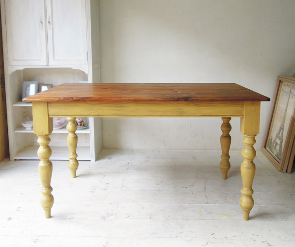 最終値下げ※ カントリー風 ダイニングテーブル