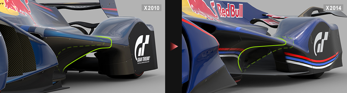 オートアートが「レッドブル X2014 ファンカー」の1 / 18精密ダイ