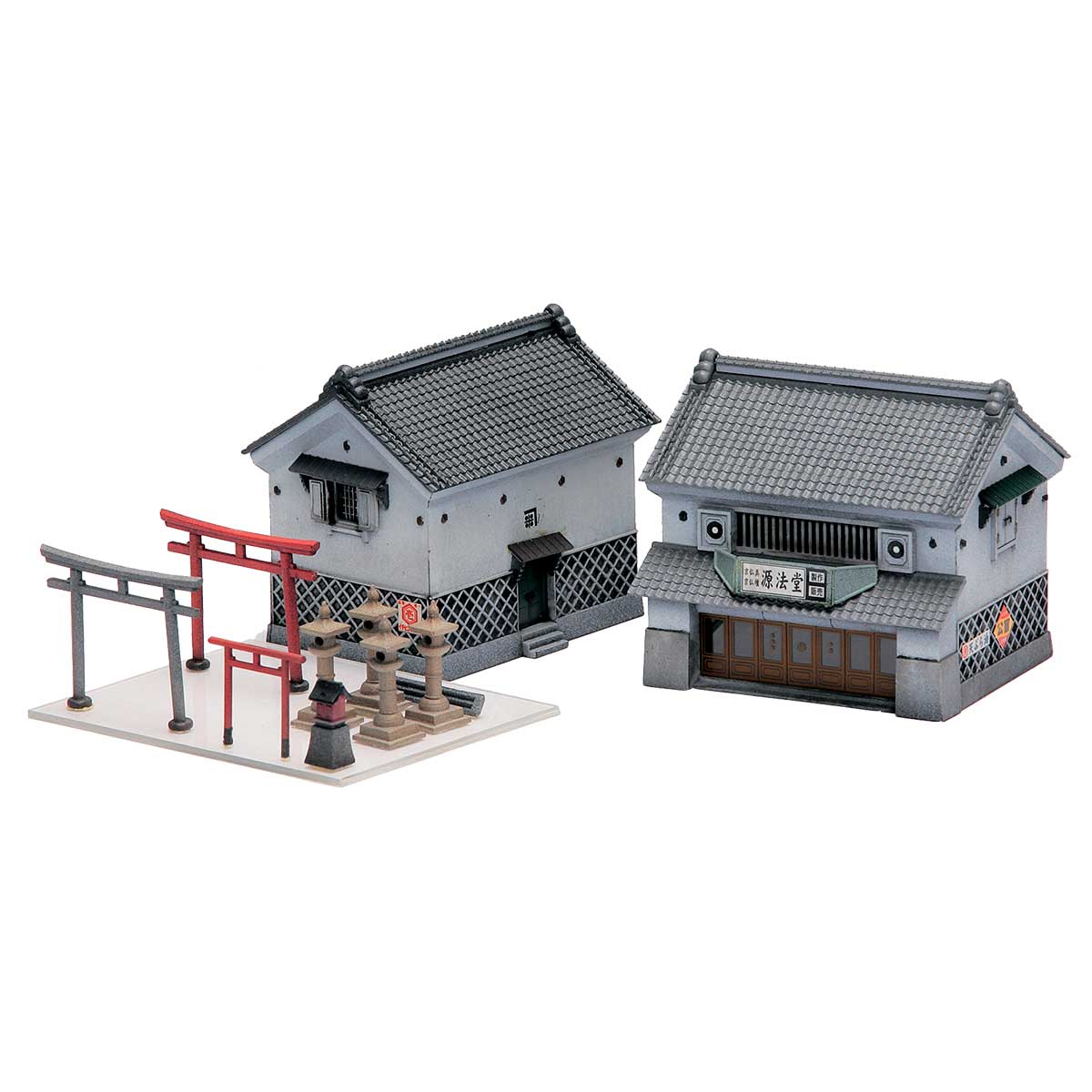 2162＞土蔵 店蔵｜ストラクチャーキット｜Nゲージ鉄道模型のグリーン