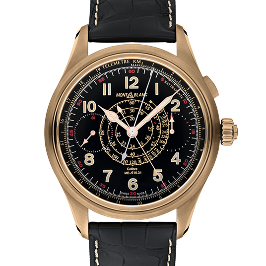 2019年 モンブラン新作 モンブラン 1858 スプリットセコンド クロノ