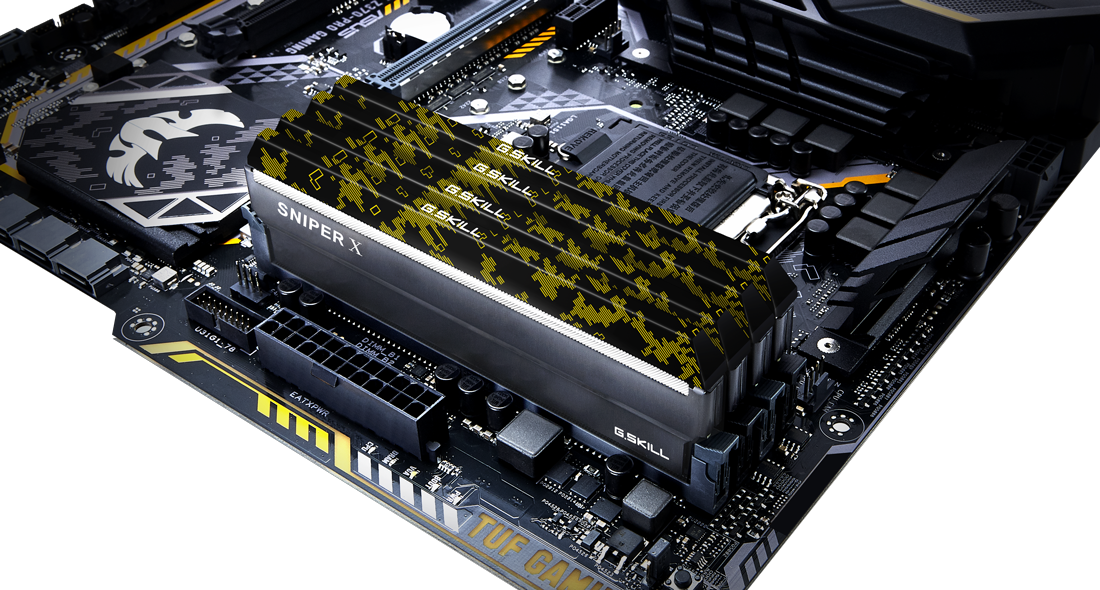 G.SKILL SNIPER X メモリー 32GB+ダミーメモリー F4-3200C16D-32GSXWB