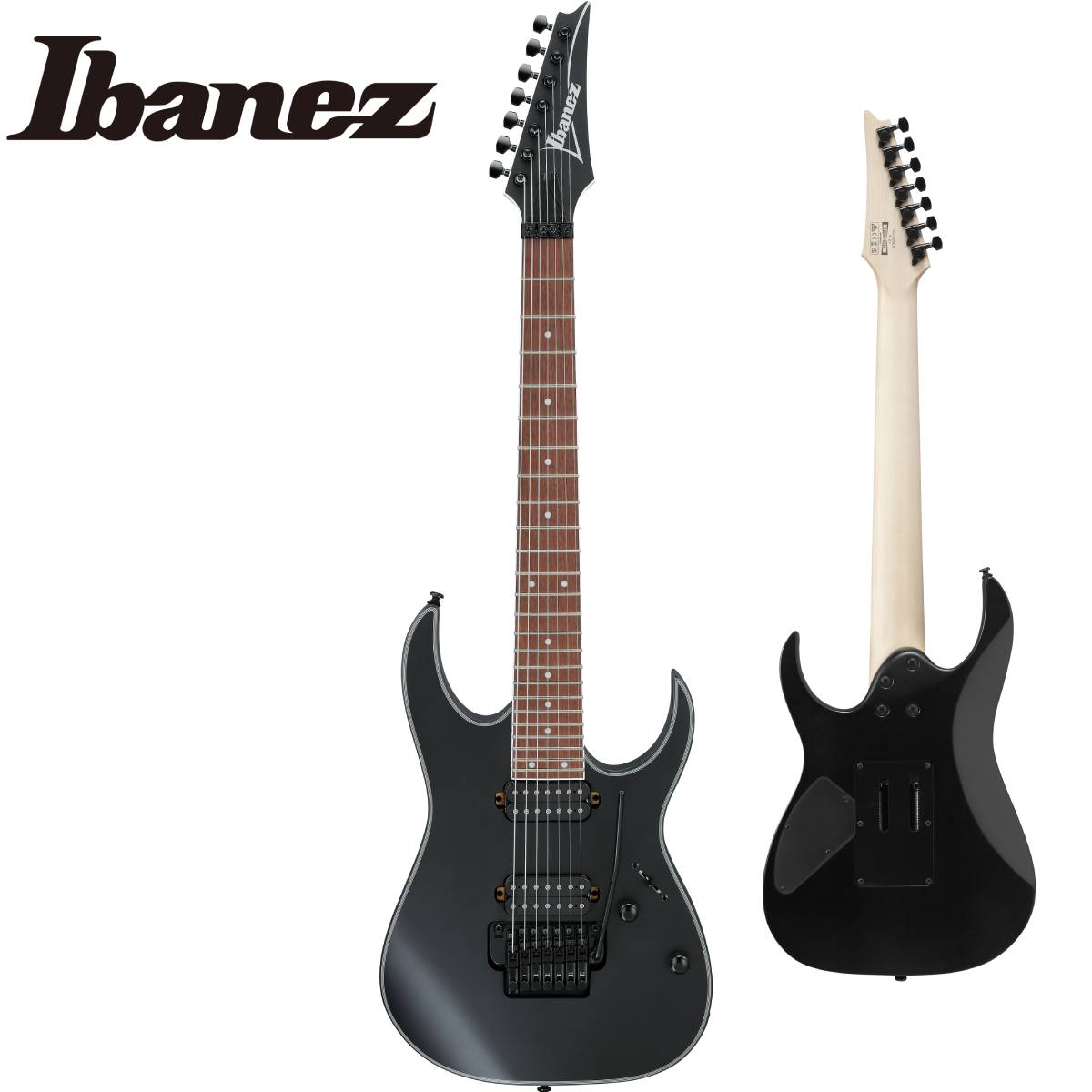 IbanezRG7320EX BKF(Black Flat)《7弦ギター》【Webショップ限定】商品